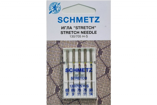 Иглы Schmetz стрейч combi (65x2, 75x2, 90x1), 5 шт в Калуге